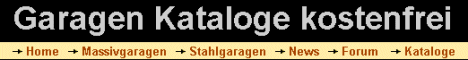 Garagen Katalogversand, kostenfrei und unverbindlich.